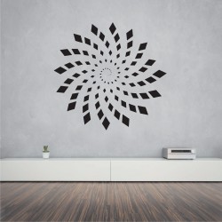 Αυτοκόλλητο Τοίχου - Spiral diamonds