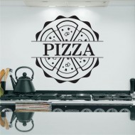 Αυτοκόλλητο Τοίχου - Pizza 3