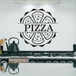 Αυτοκόλλητο Τοίχου - Pizza 3