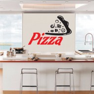 Αυτοκόλλητο Τοίχου - Pizza 5