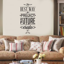 Αυτοκόλλητο τοίχου - Create the future