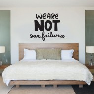 Αυτοκόλλητο τοίχου - Not our failures