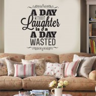 Αυτοκόλλητο τοίχου - Laughter