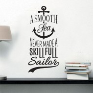 Αυτοκόλλητο τοίχου - Smooth sea