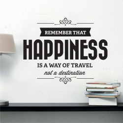 Αυτοκόλλητο Τοίχου - Happiness