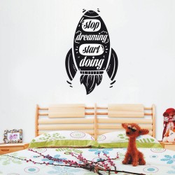 Αυτοκόλλητο Τοίχου - Start Doing