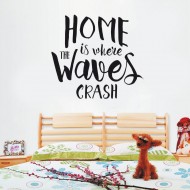 Αυτοκόλλητο Τοίχου - Home is