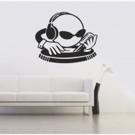 Αυτοκόλλητο Τοίχου - Music ball