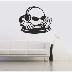 Αυτοκόλλητο Τοίχου - Music ball