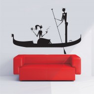 Αυτοκόλλητο τοίχου - Βόλτα στη Βενετία