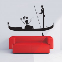 Αυτοκόλλητο τοίχου - Βόλτα στη Βενετία