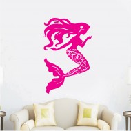 Αυτοκόλλητο τοίχου - Γοργόνα