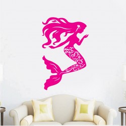 Αυτοκόλλητο τοίχου - Γοργόνα