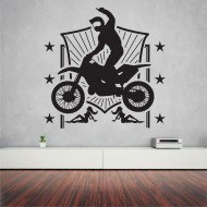 Αυτοκόλλητο τοίχου - Μότοκρος