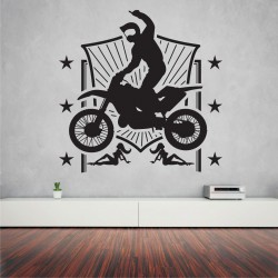 Αυτοκόλλητο τοίχου - Μότοκρος
