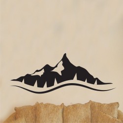 Αυτοκόλλητο τοίχου - Βουνό