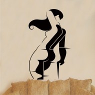 Αυτοκόλλητο τοίχου - Γυναίκα