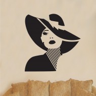 Αυτοκόλλητο Τοίχου - Γυναίκα 2
