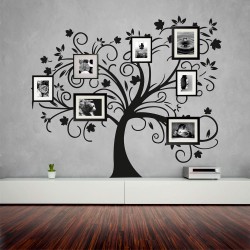 Αυτοκόλλητο Τοίχου - Δέντρο διακόσμησης