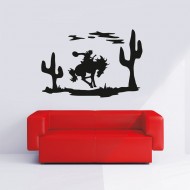 Αυτοκόλλητο τοίχου - Cowboy