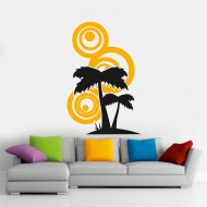 Αυτοκόλλητο Τοίχου - Φοίνικες