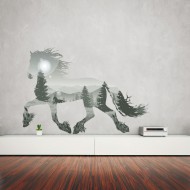 Αυτοκόλλητο Τοίχου - Άλογο