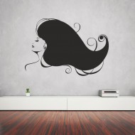 Αυτοκόλλητο Τοίχου - Γυναίκα 4