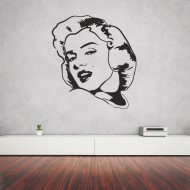 Αυτοκόλλητο Τοίχου - Marilyn Monroe