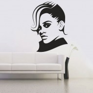 Αυτοκόλλητο Τοίχου - Rihanna