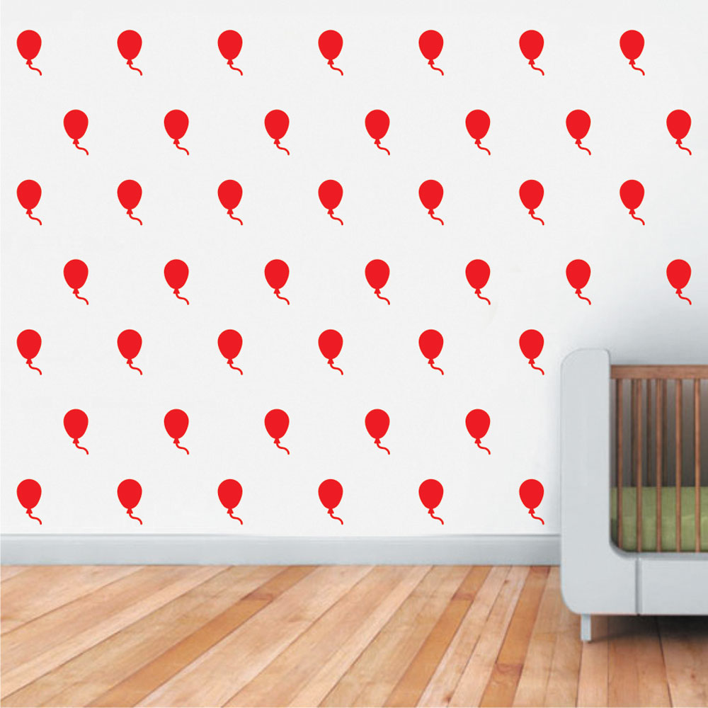 Mini Set Αυτοκόλλητα Τοίχου - Μπαλόνια