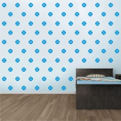 Mini Set Αυτοκόλλητα Τοίχου - Μπάλες Τέννις