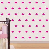 Mini Set Αυτοκόλλητα Τοίχου - Σύννεφα