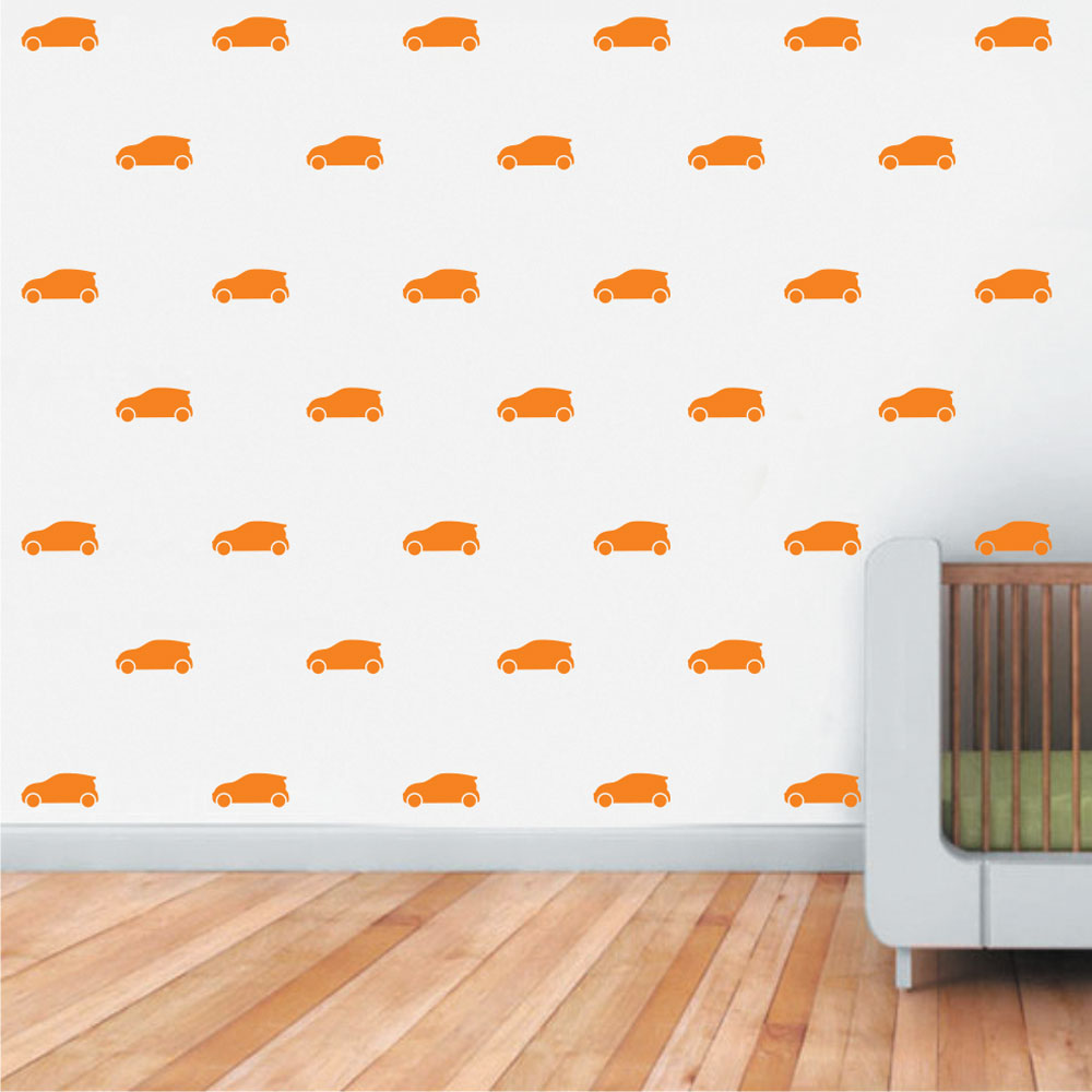 Mini Set Αυτοκόλλητα Τοίχου - Αυτοκίνητα