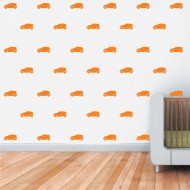 Mini Set Αυτοκόλλητα Τοίχου - Αυτοκίνητα