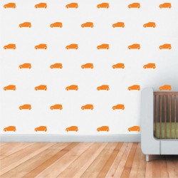 Mini Set Αυτοκόλλητα Τοίχου - Αυτοκίνητα