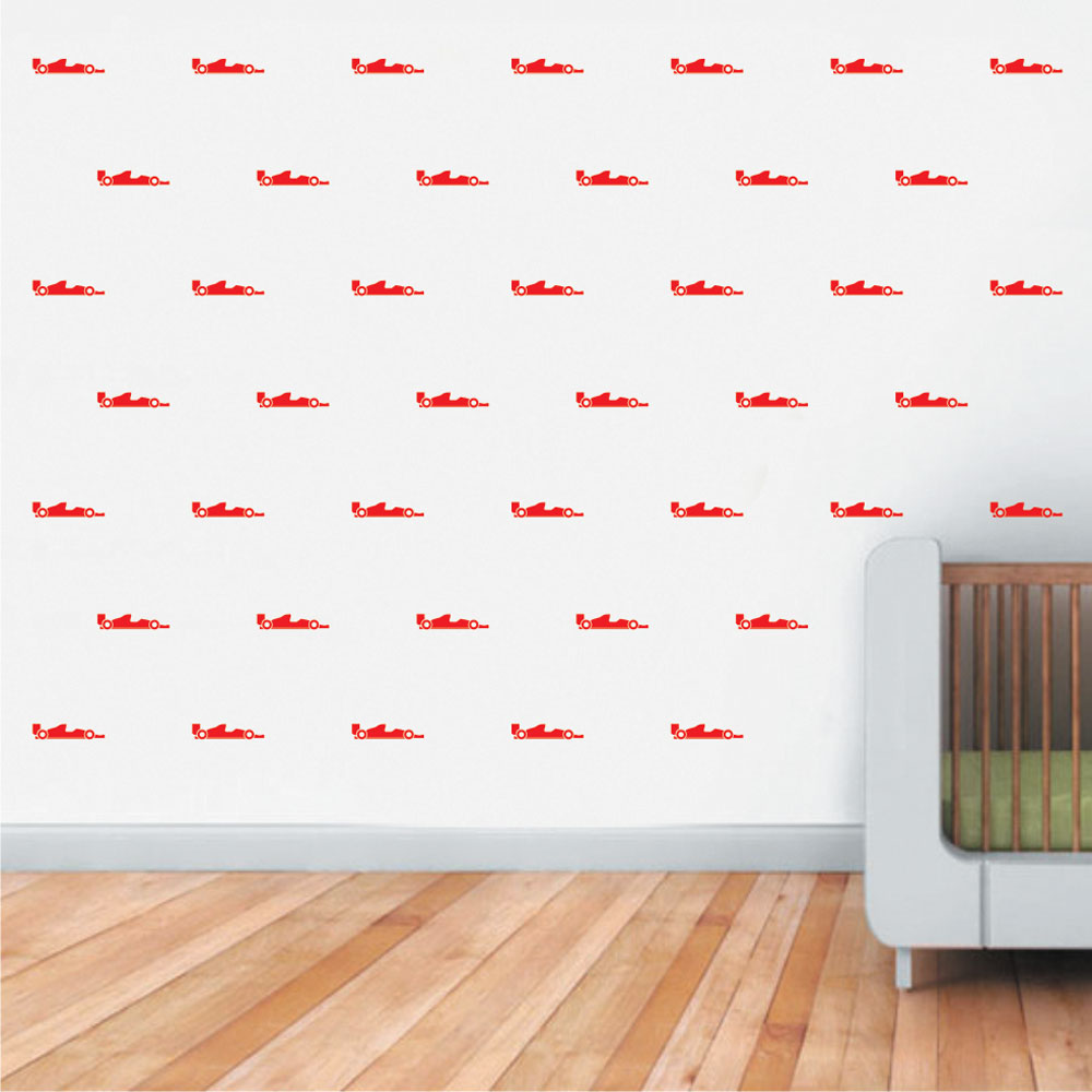 Mini Set Αυτοκόλλητα Τοίχου - Formula 1