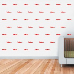 Mini Set Αυτοκόλλητα Τοίχου - Formula 1