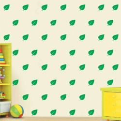 Mini Set Αυτοκόλλητα Τοίχου - Φύλλα