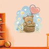 Αυτοκόλλητο τοίχου - Αρκουδάκι 2