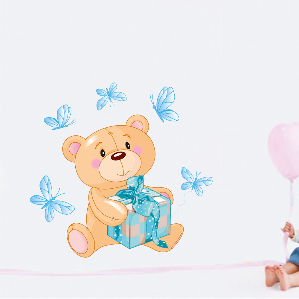 Αυτοκόλλητο τοίχου - Αρκουδάκι 3
