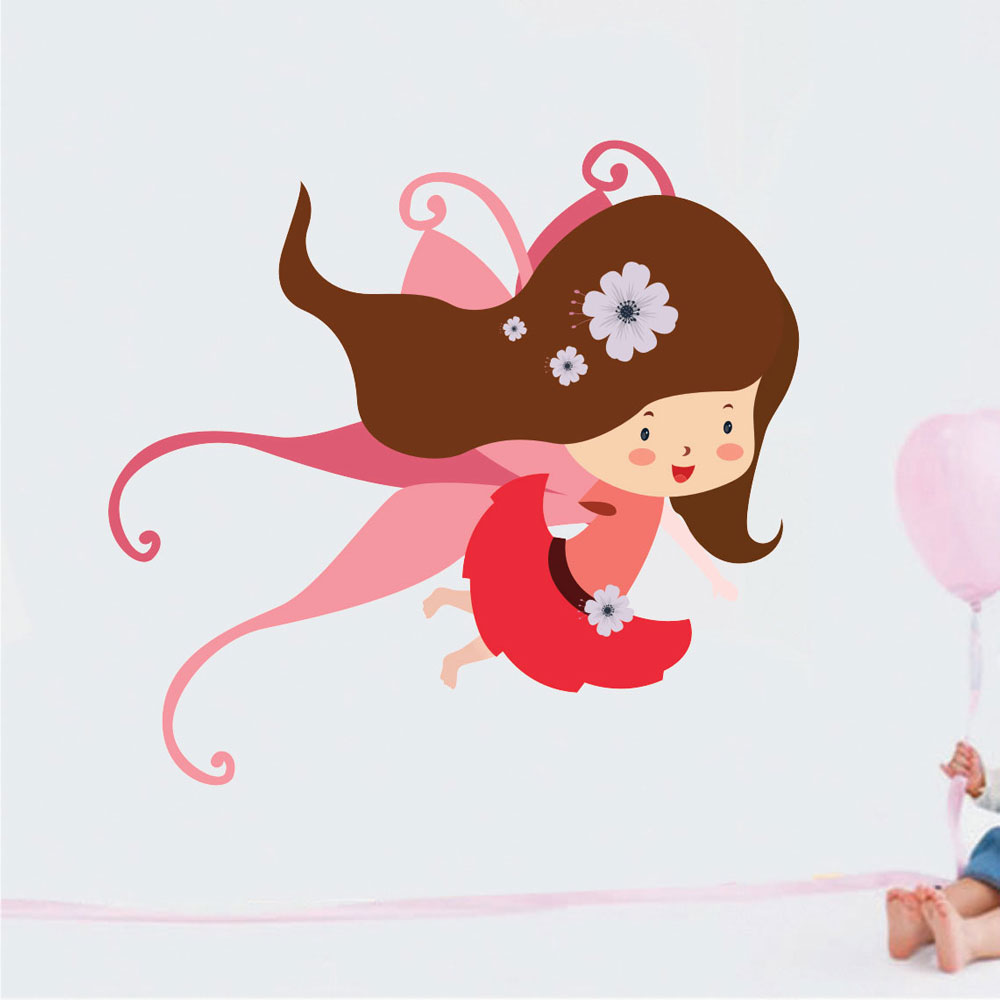 Παιδικό Αυτοκόλλητο Τοίχου - Νεράιδα