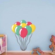 Παιδικό Αυτοκόλλητο Τοίχου - Μπαλόνια 03