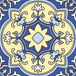 Αυτοκόλλητο Πλακάκι - Vintage 14