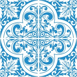 Αυτοκόλλητο Πλακάκι - Vintage 27