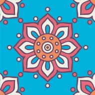 Αυτοκόλλητο Πλακάκι - Vintage 44