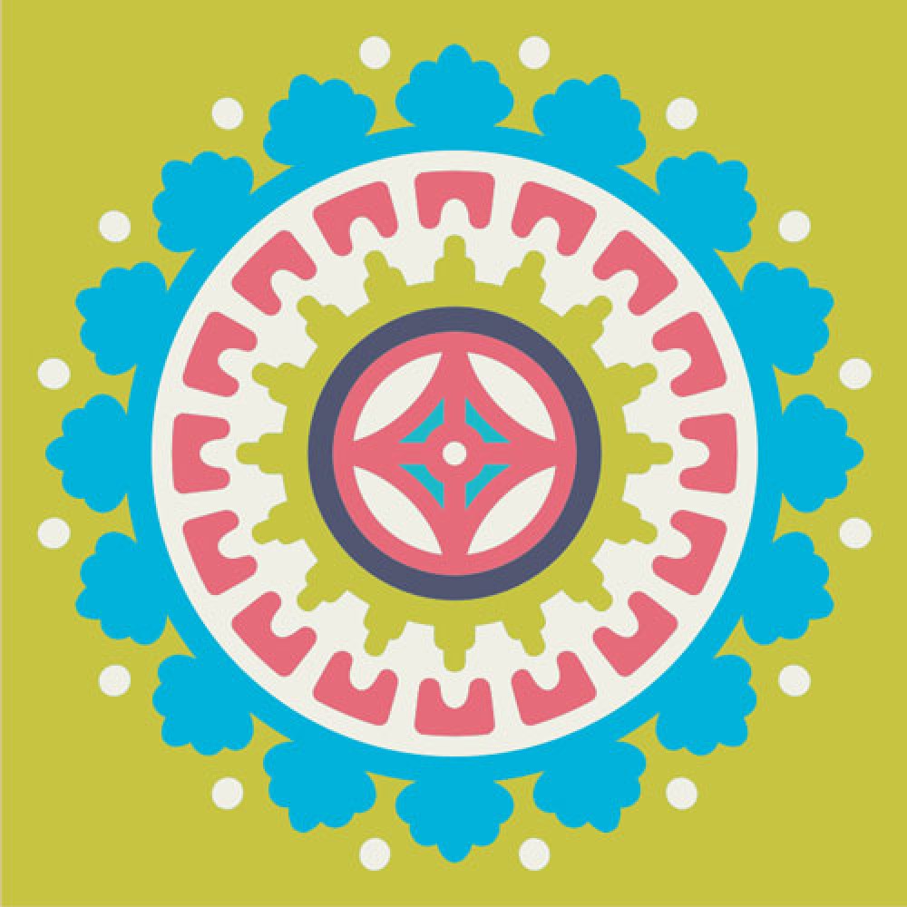 Αυτοκόλλητο Πλακάκι - Vintage 45