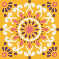 Αυτοκόλλητο Πλακάκι - Vintage 48