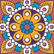 Αυτοκόλλητο Πλακάκι - Vintage 49