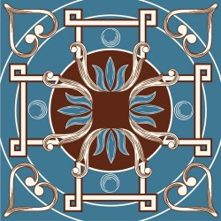 Αυτοκόλλητο Πλακάκι - Vintage 58