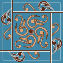 Αυτοκόλλητο Πλακάκι - Vintage 61